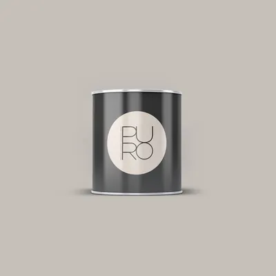 Produktbild von Wandfarbe Grau | PURO Dreamy Grey | Exklusive Innendispersion Hohe Farbintensität | 1 Liter