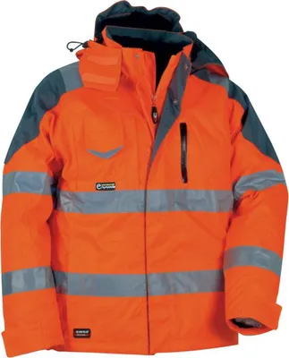 Produktbild von Cofra Winter-Warnschutzjacke wind- und wasserdicht orange 44
