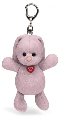 Immagine prodotto di Portachiavi Trudi, coniglietto rosa, 15 cm