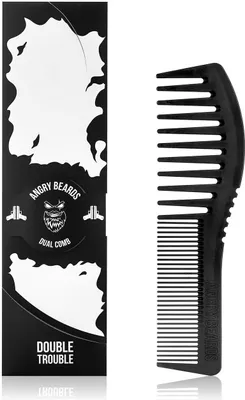 Obrázek produktu pro DUAL COMB Angry Beards DOUBLE TROUBLE hřeben na vlasy