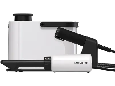Zdjęcie produktu dla Odkurzacz parowy Laurastar AURA - higieniczne czyszczenie parą o zapachu cytrusów, technologia Dry Microfine Steam, usuwa 99,9% bakterii, do wszystkich powierzchni, bez chemii, wydajny i elegancki