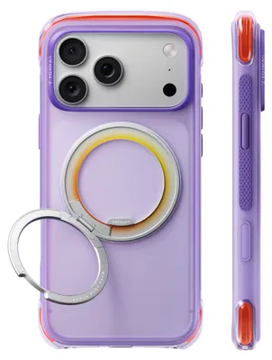 Produktbild von MagSafe-Hülle für Apple iPhone 18 Pro Max / 17 Pro Max, Torras, O3 Air Core, Lila