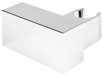Produktbild von Duschkopf Halter Chrom Sanlingo Drehbar Wandmontage Eckig