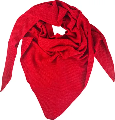 Produktbild von XL Strick Dreieckstuch - Schal  200 x 80 cm | Rot