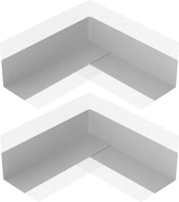 Produktbild von Isolbau Innenecke P2 Grau - 2 Stück - Wasserdichtes Eck-Dichtband für Sanitär, Dusche, Bad, Fliesen, Balkon Eckabdichtung Dichtecke Abdichtung für Innen- & Außenbereich