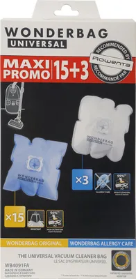 Produktbild von Rowenta Staubsaugerbeutel Row.wonderbag Promop.