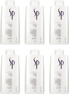 Produktbild von Wella Repair Shampoo für feines Haar, kräftigend und schwerelos, mit Ceratonic Complex, 6x1000 ml