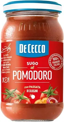 Obrázek produktu pro De Cecco Pomodoro italská rajčatová omáčka na těstoviny 200 g