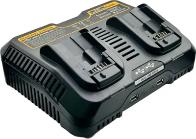 Obrázek produktu pro Nabíječka kompatibilní s baterií DeWalt DCB102 pro akumulátory 10,8 V - 12 V max, 18 V - 20 V max a 20 V/60 V max