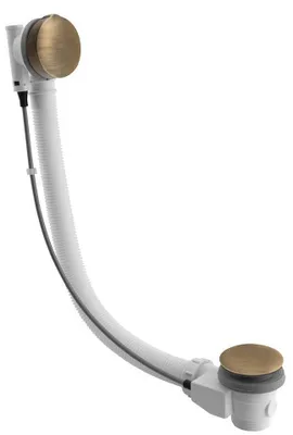 Produktbild von Polysan Ablaufgarnitur mit Bowdenzug, Länge 975mm, Stopfen 72mm, Bronze