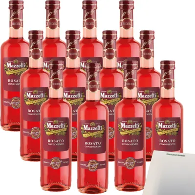 Produktbild von Mazzetti Balsamico Rosato VPE (12x500l Flasche) + usy Block
