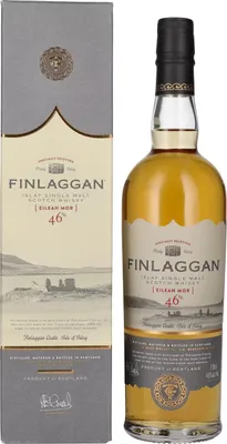 Produktbild von Finlaggan Eilean Mor Small Batch Release 46% Vol. 0,7l in Geschenkbox