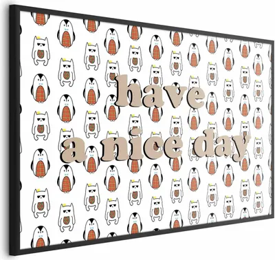 Produktbild von Posterpapier Poster - Have a Nice Day 42x29.7 cm Für Kinder g-A-0155-ao-a