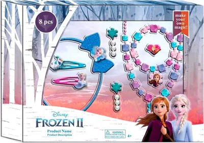 Zdjęcie produktu dla Disney Frozen 2 / Królowa Lodu 2 - Zestaw akcesoriów 8 szt.
