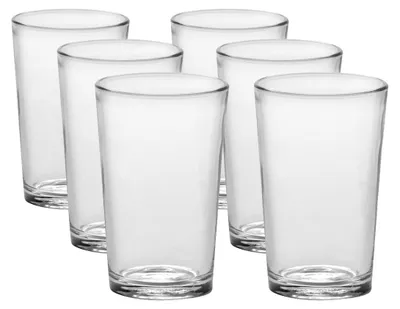 Produktbild von Duralex Trinkglaser Chope - 6x - 200 ml - Wasserglaser