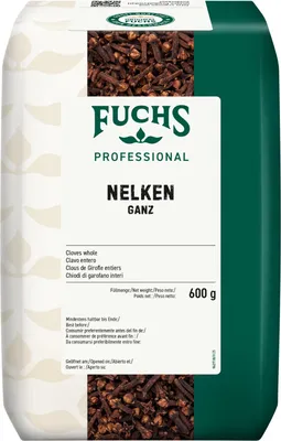 Produktbild von Fuchs Foodservice Nelken ganz süß-würzige Tiefe Packung 600g