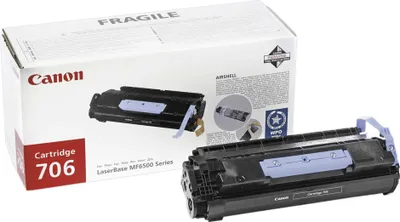 Immagine prodotto di Canon 706 - Nero - Originale - Cartuccia di toner - per i-SENSYS MF6530, MF6540, MF6550, MF6560, MF6580; LaserBase MF6530, MF6540, MF6550, MF6560