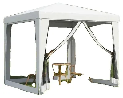 Imagen del producto de Tienda de trekking, fabricada con materiales duraderos, adecuada para eventos al aire libre, color blanco
