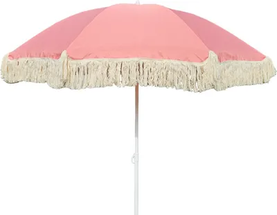 Zdjęcie produktu dla Parasol Parasol plażowy Ochrona UV z frędzlami Składana torba Ø 150 cm