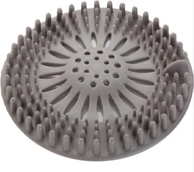 Immagine prodotto di Go Go Gadget – Tappo per scarichi – Tappo anti-capelli per scarichi – Adatto per lavandini, cucine, docce e bagni – Griglia per scarichi – Grigio