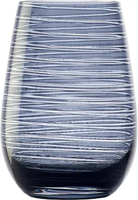 Produktbild von Graue Trinkgläser Set 6 spülmaschinenfest 465ml