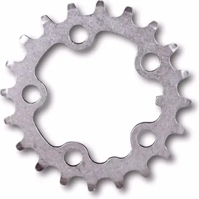 Image de Stronglight Mtb-Kettenblatt Stahl Sil B. Lochkr. 58 22 Z.