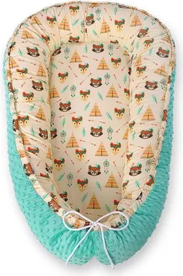Produktbild von Premium Babykokon BOBONO Minky, Doppelseitig,