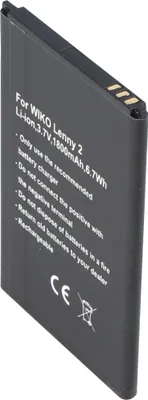 Produktbild von Akku passend für den Wiko Lenny 3 Akku 5030, 3,7Volt 1800mAh mit 6,7Wh