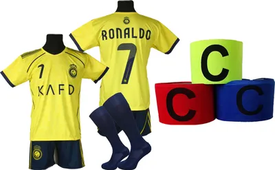 Immagine prodotto di Set da calcio per bambini RONALDO AL NASSR taglia 122