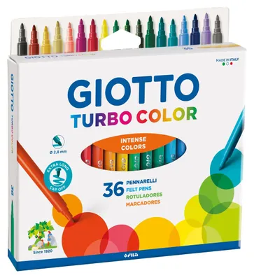 Image de Giotto Turbo Color F418000 Marqueur 36 unités One Size