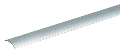 Immagine prodotto di Alberts 479602 Profilo di transizione, liscio, autoadesivo, alluminio, anodizzato argento, 900 x 30 mm