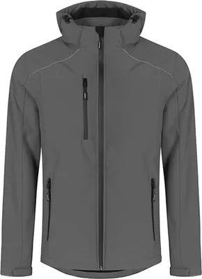 Immagine prodotto di Promodoro 7860 | Uomo Giacca Softshell Calda Impermeabile Antivento - Colore: Grigio Acciaio - Taglia: XL