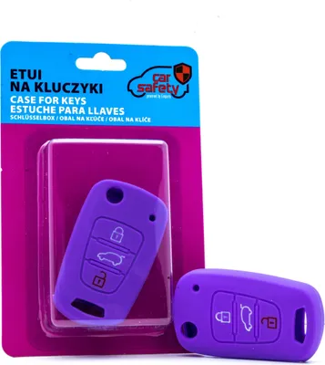 Zdjęcie produktu dla Silikonowa osłona kluczyka LILA do Hyundai Kia