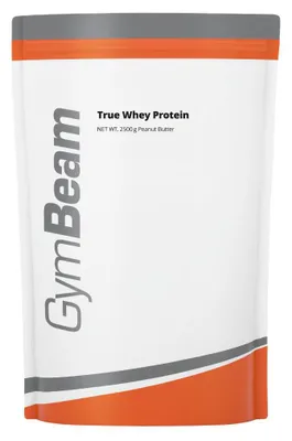 Produktbild von GymBeam - Protein True Whey, 2500 g, Erdnussbutter