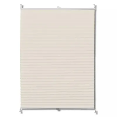 Produktbild von vidaXL Plissee Faltrollo Rollo Plisseerollo 40x150cm Creme