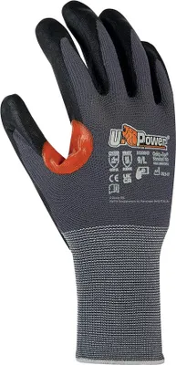 Produktbild von U-Power Kumba Arbeitshandschuhe Sicherheits-Nylon-Touchscreen Grau 8/M