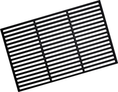 Image de Yakimz Grille de cuisson Grille de cuisson en fonte émaillée pour barbecue au charbon de bois (54 X 34 cm)