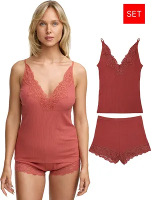 Immagine prodotto di Set pigiama da donna Tazzio F909 (ocra, M)