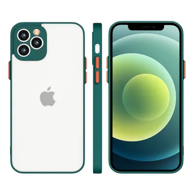 Produktbild von Milky Case Silikon Flexible Translucent Hülle für Samsung Galaxy A22 4G Dunkelgrün