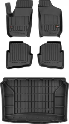 Image de Jeu de tapis en caoutchouc 3D Skoda Fabia 1 HB 1999-2007