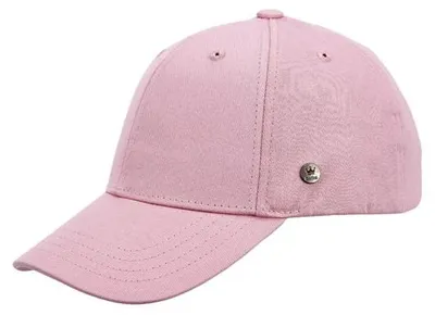 Balke Kinder-Baseballcap aus Baumwolle in rosa