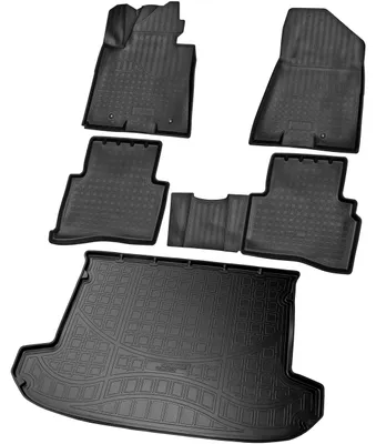 Produktbild von Fußmatten & Kofferraumwanne Set passend für Kia Sportage IV | Typ QL | ab 2015