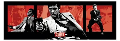 Obrázok produktu pre SCARFACE – Zbraně – 30,5 x 91,5 cm – Plagát