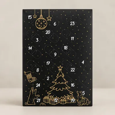 Produktbild von BARFaway Adventskalender 2026 für Hunde und Katzen – 24 Snacks, 370 g