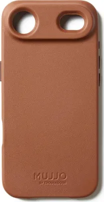 Immagine prodotto di Custodia per iPhone Air, Mujjo Custodia in pelle per MagSafe, marrone