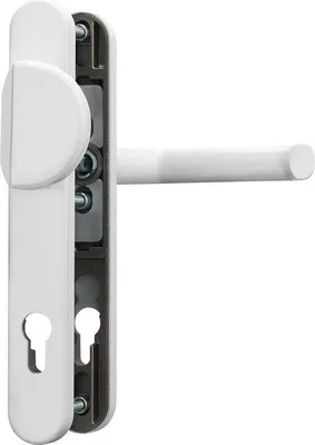 Produktbild von ABUS Profiltür-Schutz-Wechselgarnitur SRG92 Aluminium Weiß 245 mm