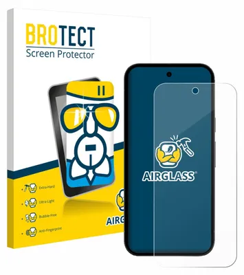 Produktbild von BROTECT Schutzglas für Google Pixel 10a (case-friendly) Schutzfolie Panzer Folie Glas Display Schutz klar