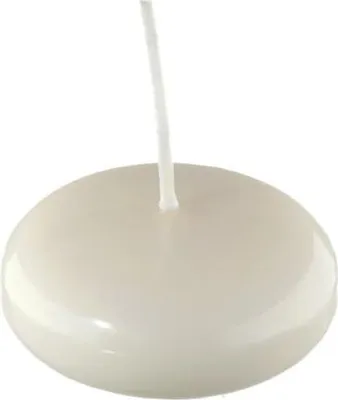 Produktbild von Schwimmkerzen Vanille Bisquit 32 x Ø 80 mm, 8 Stück