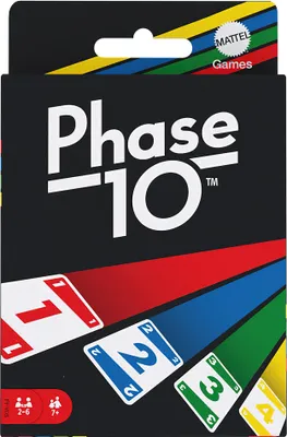 Produktbild von Games Phase 10, Kartenspiel, Abwurf, 7 Jahr(e), Familienspiel
