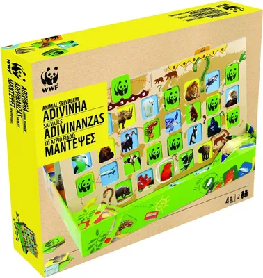 Produktbild von WWF "Wildes raten?" Spiel Tierschutz Umweltschutz 2 Spieler